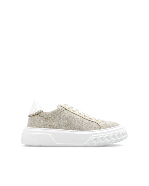 Casadei White Off-Road Sneakers