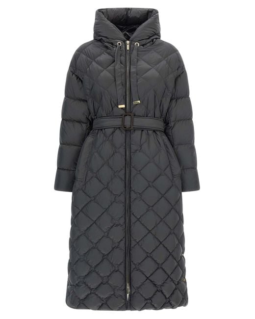 Max Mara Gray Trepar Down Jacket