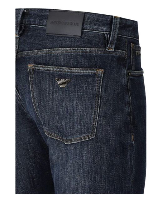 Emporio Armani J75 Dark Blue Jeans for men