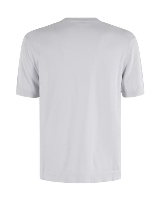 Circolo 1901 Gray Tess Liscio Girocollo for men