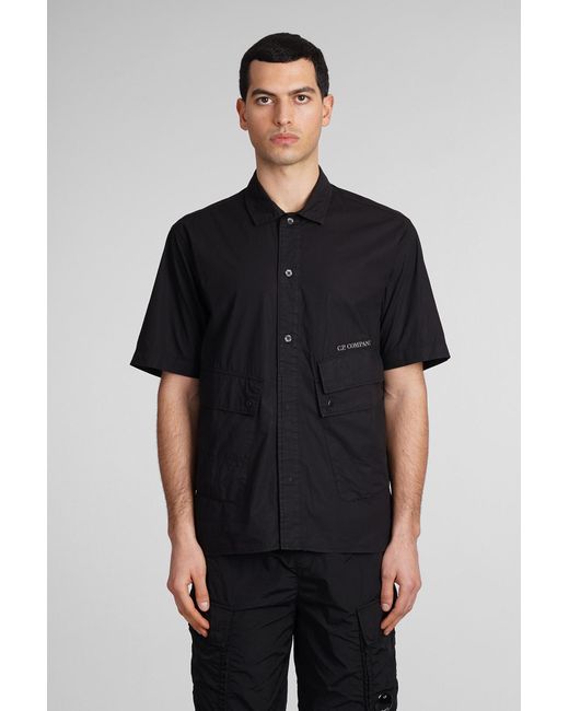C P Company Black Shirt for men