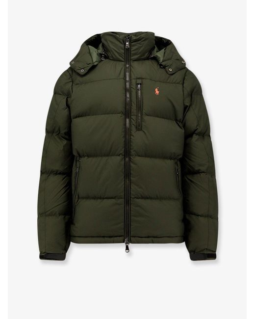 Polo Ralph Lauren Green Recycled Nylon Down Jacket for men