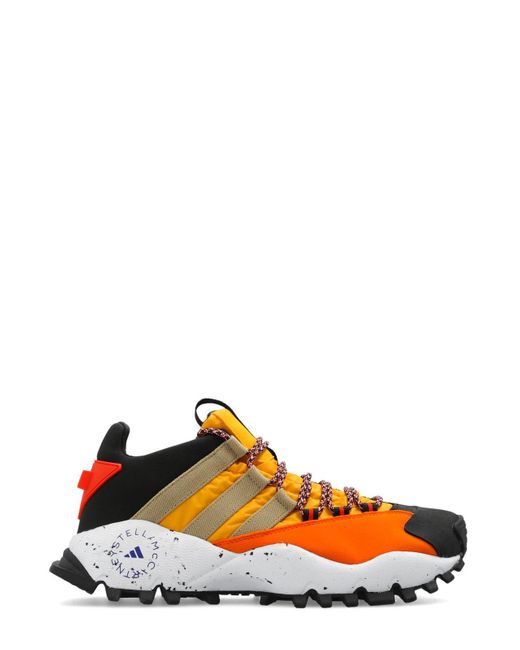 Adidas By Stella McCartney Orange Seeulater Lace-up Sneakers