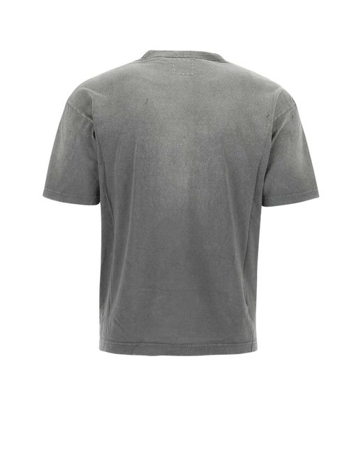 Visvim Gray Cotton T-shirt for men