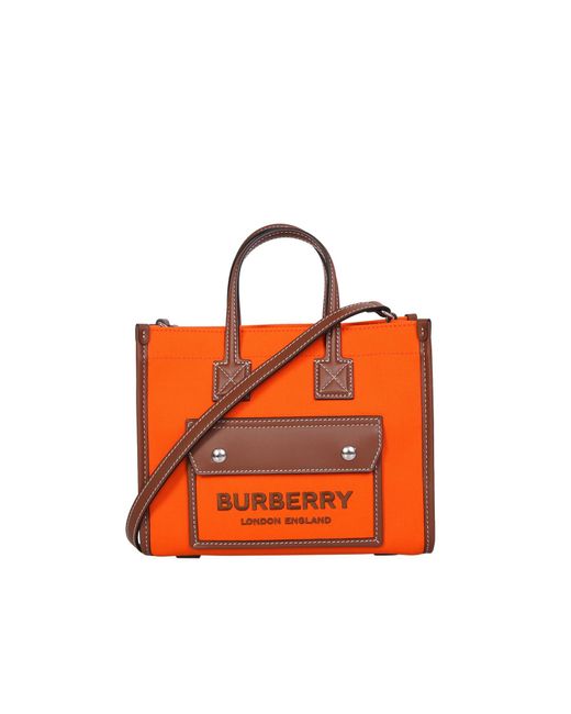 Burberry Freya Tote Bag. The Brand Identity Is Easily Recognizable