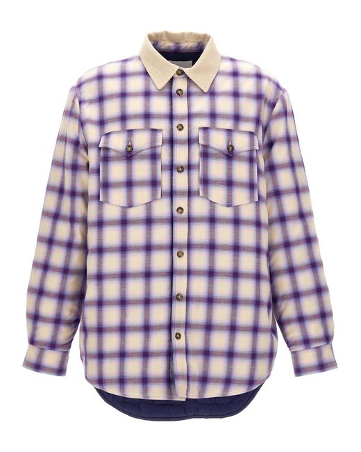 Isabel Marant White Cotton Shell Jacket Clothing for men