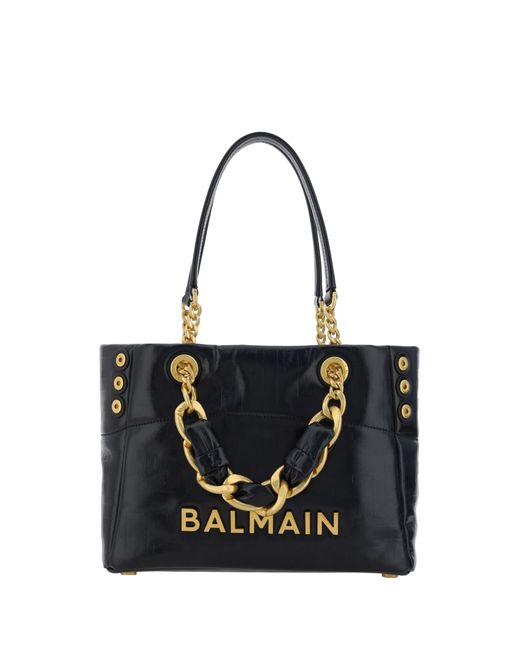 Balmain Black Shoulder Bags