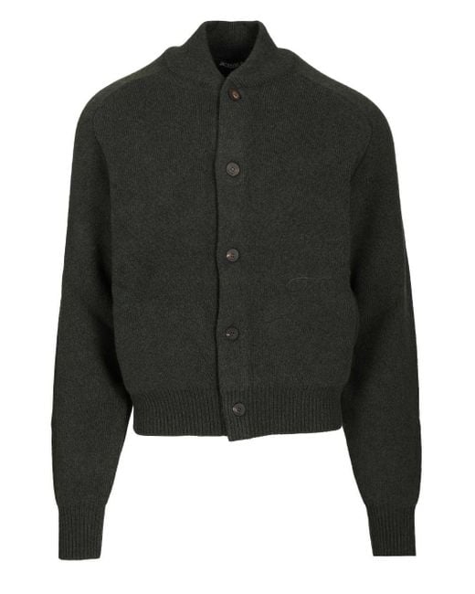 Jacquemus Black Pallone Cardigan for men