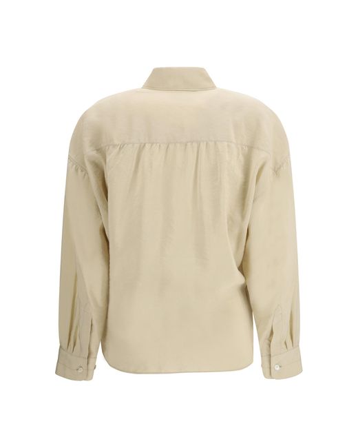 Lemaire Natural Draped Shirt