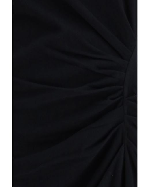 Isabel Marant Black Nadela Dress Cotton