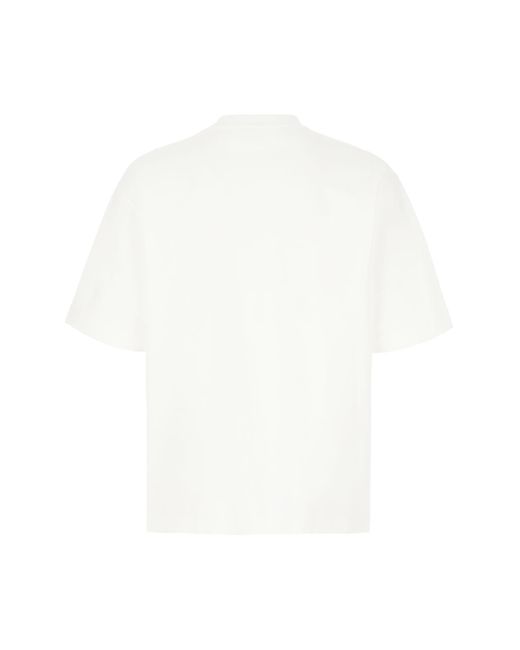 Off-White c/o Virgil Abloh White Cotton Oversize T-Shirt for men