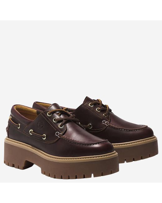 Timberland Brown Loafers Stone Street Leather