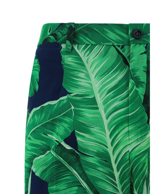 Dolce & Gabbana Green Pants for men