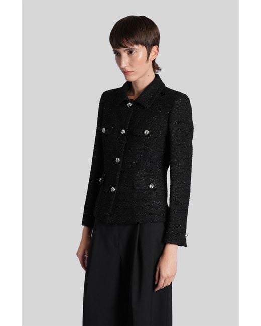 Tagliatore Black India Casual Jacket