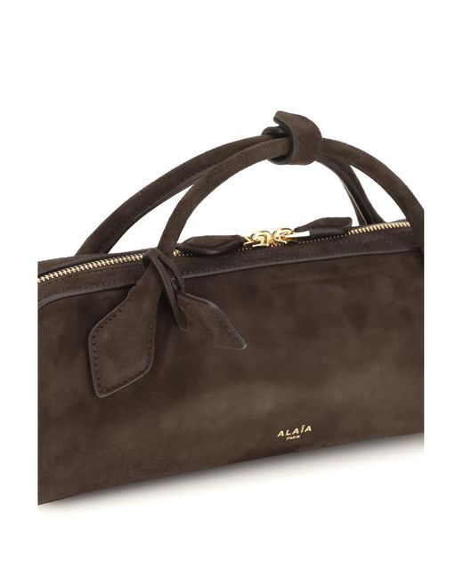 Alaïa Brown Clutch Le Teckel Calf Leather Shoulder Bags