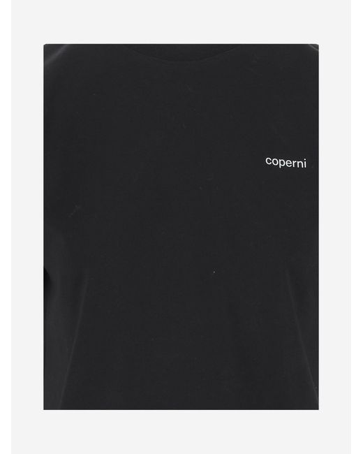 Coperni Black T-Shirt Cotton T-Shirts & Jerseys
