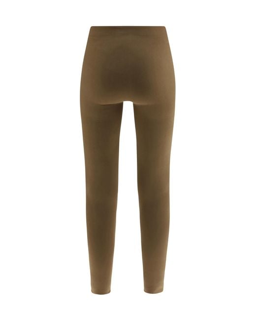 Wolford Green Seamless Leggings Polyamide; Elastane