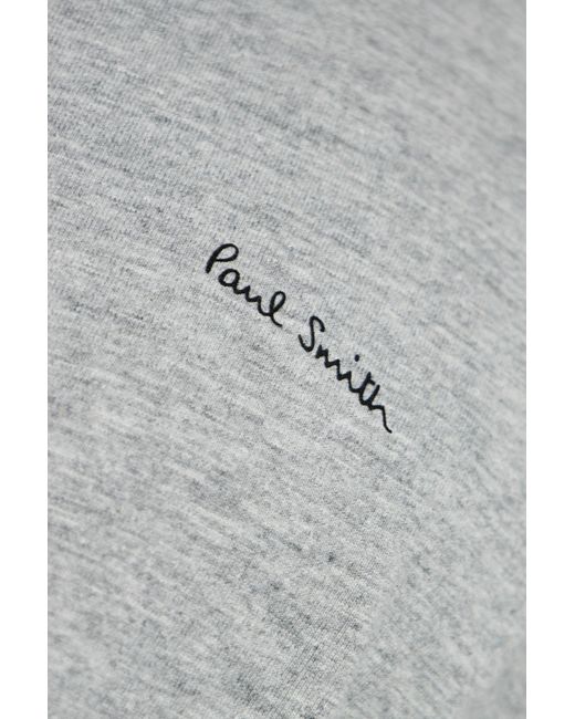 Paul Smith Gray Three-Pack Of T-Shirts for men