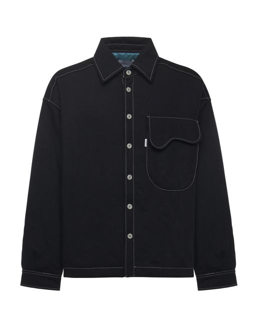 Bonsai Black Shirts Polyester for men