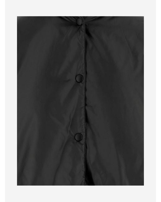 Aspesi Black Beth Jacket Made Of Nylon