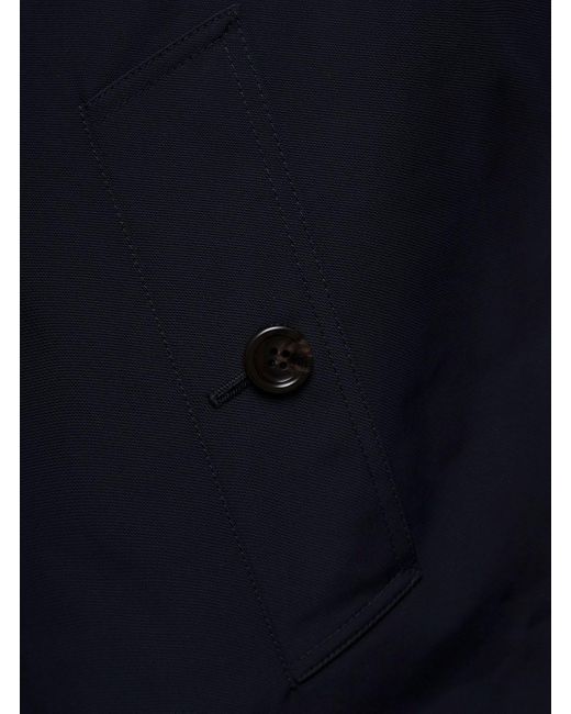 Gucci Blue Reversible Coat for men
