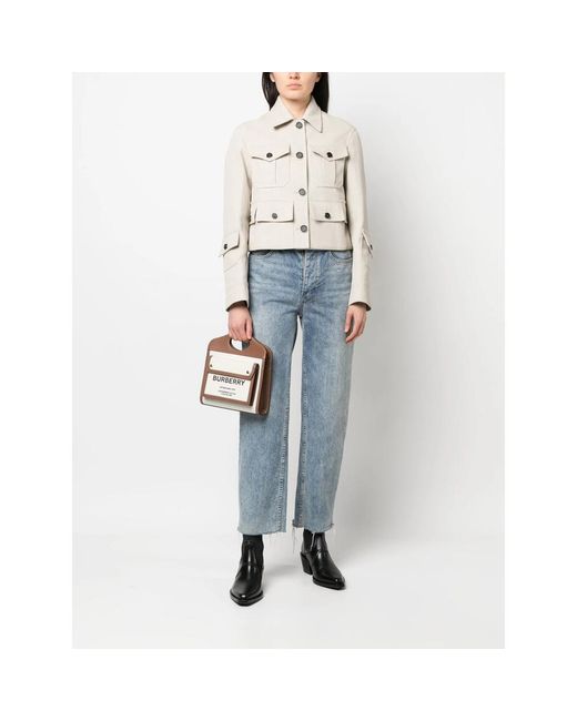DURAZZI MILANO Natural Cropped Jacket