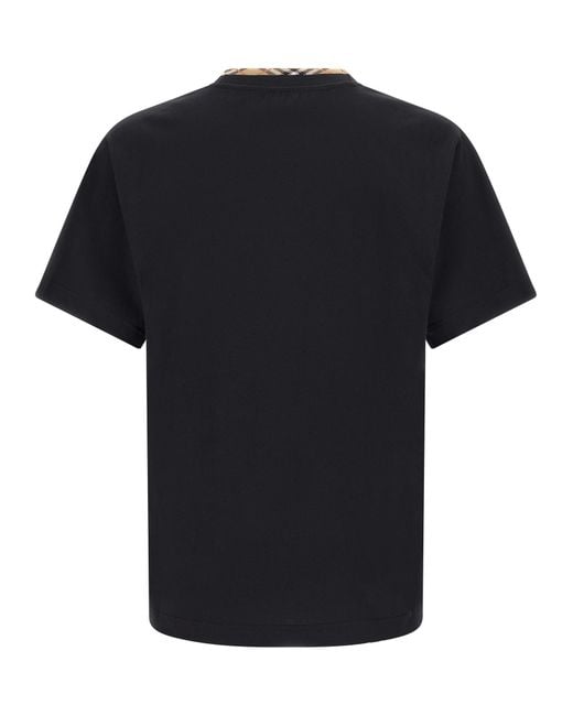Burberry Black 'Ryan' T-Shirt for men