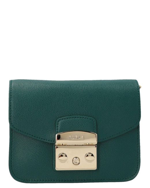 Furla Metropolis Mini Crossbody Bag in Green Lyst