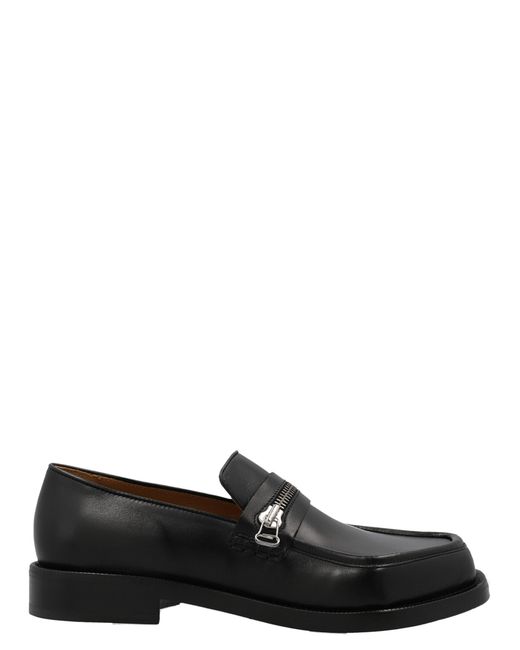 Magliano Leather Zipped Monster Loafers in Black for Men - Save 17% ...