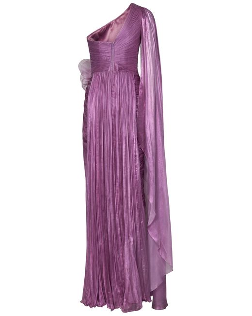 IRIS SERBAN Purple Dress