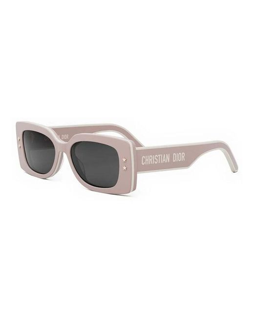 Dior Gray Frame And Lens Sunglasses