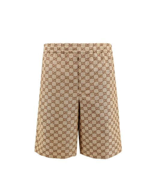 Gucci Natural Bermuda Shorts for men