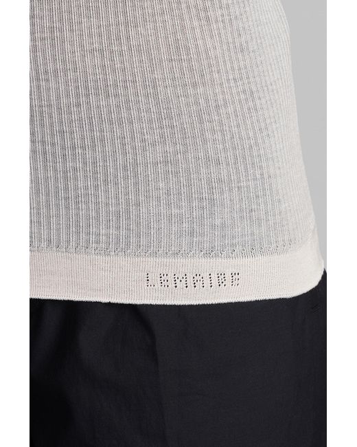Lemaire White Tank Top