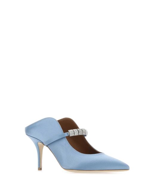Malone Souliers Blue Heeled Shoes
