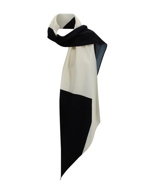 Alberta Ferretti Black Scarfs Viscose