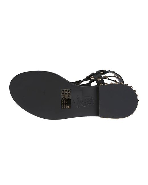 Ash Black Pulp Sandals