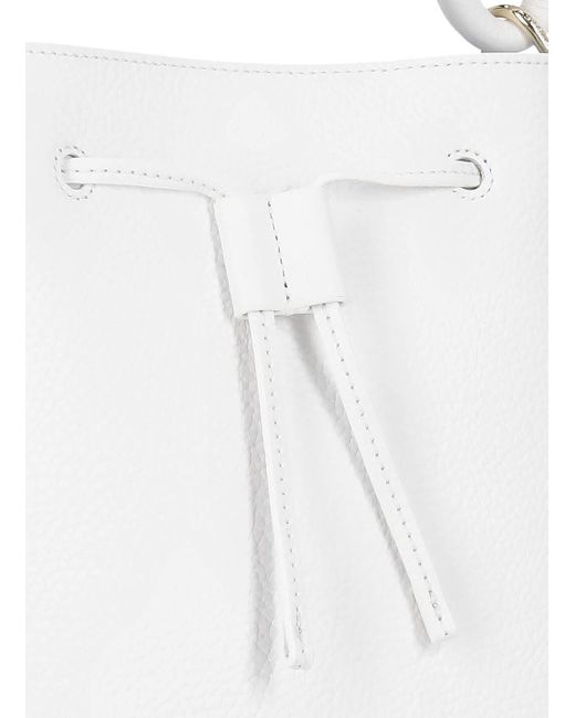 Coccinelle White Eclips Hand Bag