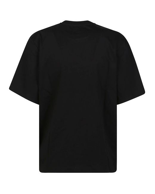 Victoria Beckham Black Twist Front T-Shirt