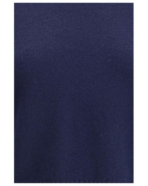 Lisa Yang Blue Mable Sweater Kashmir/Capra Hircus