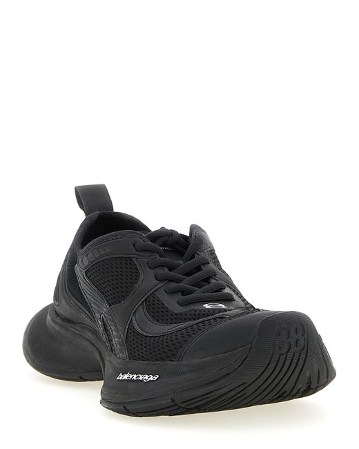 Balenciaga Black 'Circuit' Sneakers