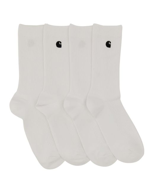 Carhartt White Socks With Logo for men