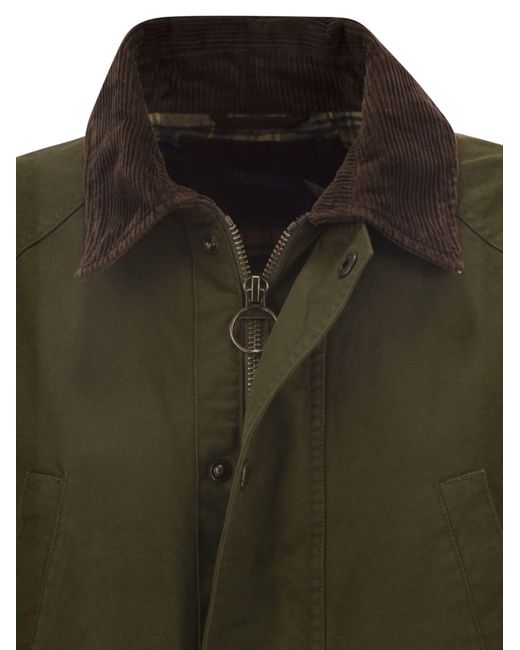 Ralph Lauren waxed cotton oiled jacket, made in the USA, men's size M unclear Khaki type Vintage Second Hand