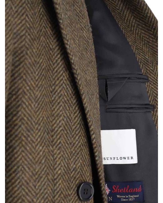 sunflower Green Jackets Wool for men