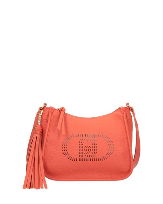 Liu Jo Red Charm Small Shoulder Bag