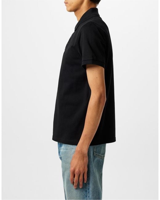 Saint Laurent Blue Cassandre Ysl Logo Polo Shirt Clothing & T-Shirts for men