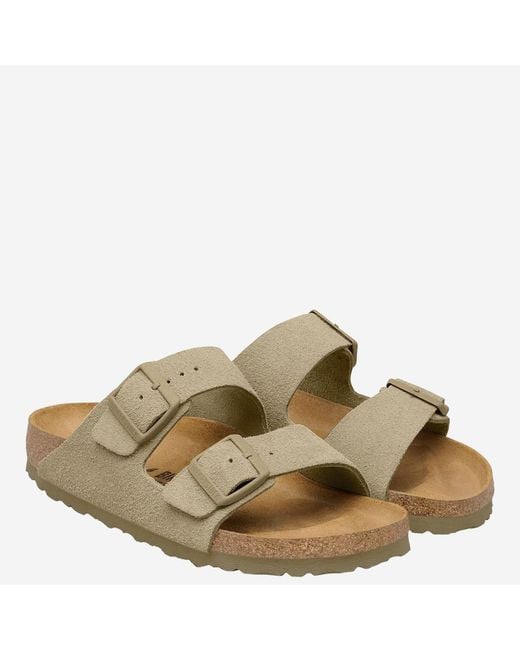 Birkenstock Brown Suede Sandals Leather