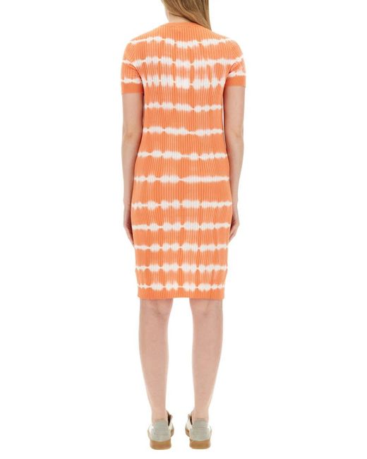 PS by Paul Smith Orange Knit Dress
