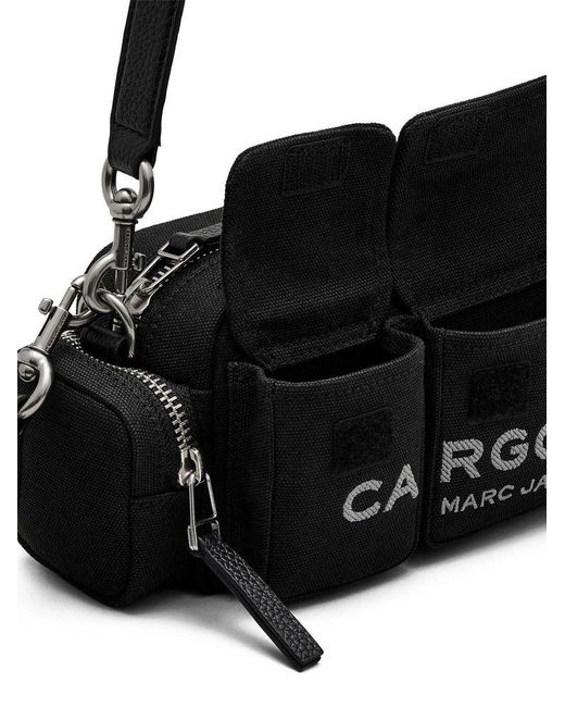 Marc Jacobs Black Satchel Bag Cotton Satchel-Bags