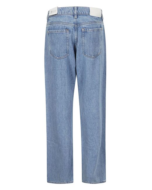 7 For All Mankind Blue Tess Trouser Valentine