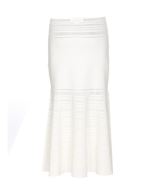 Victoria Beckham White Skirts